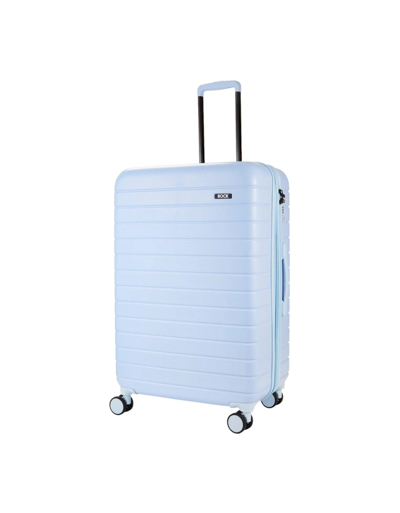Novo Large 8-Wheel Suitcase - Pastel Blue
