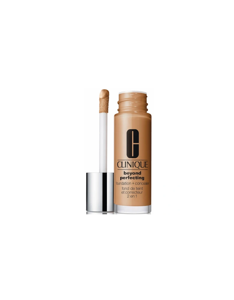 Beyond Perfecting Foundation and Concealer Cream Caramel