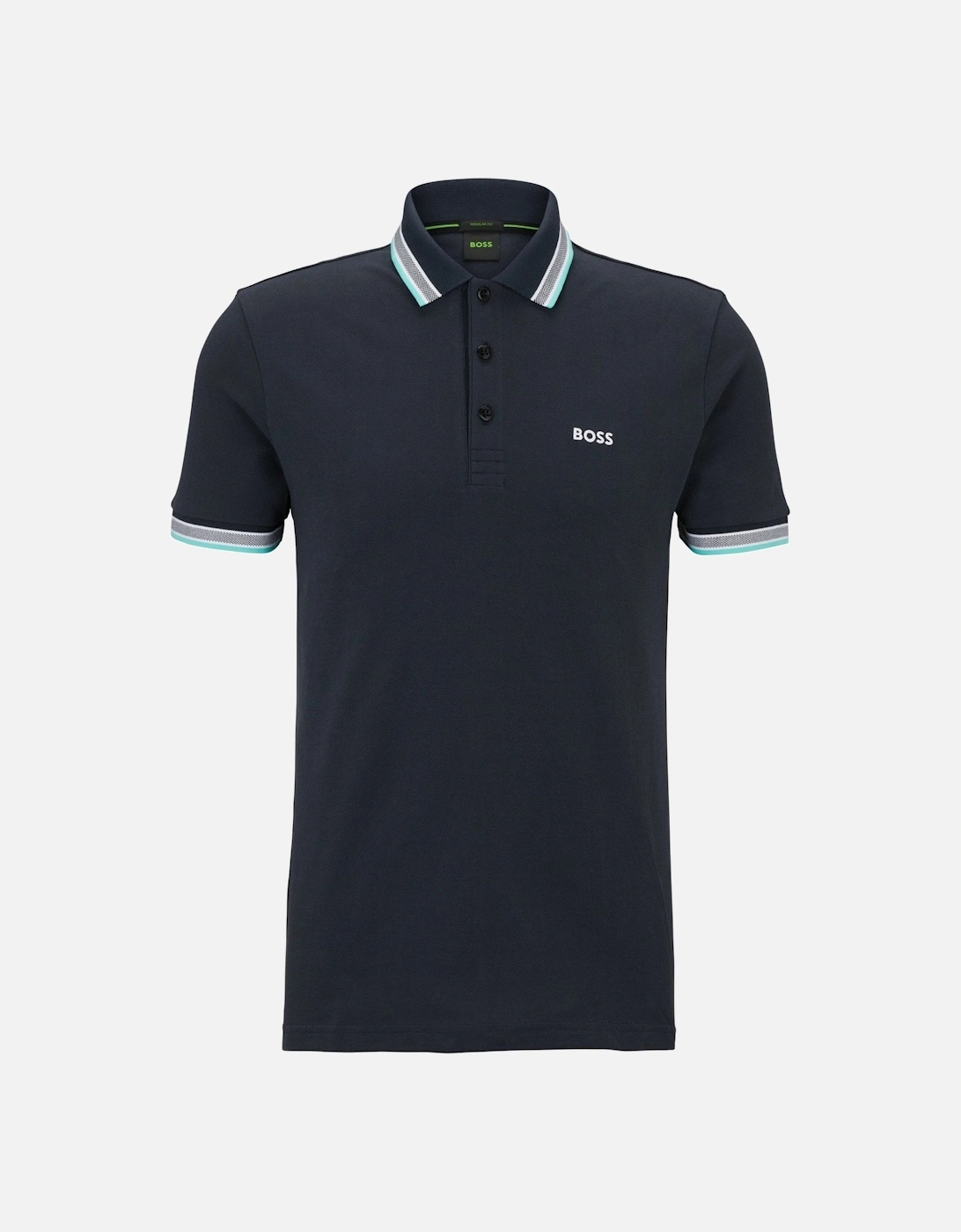 Men's Navy Paddy Polo Shirt, 3 of 2