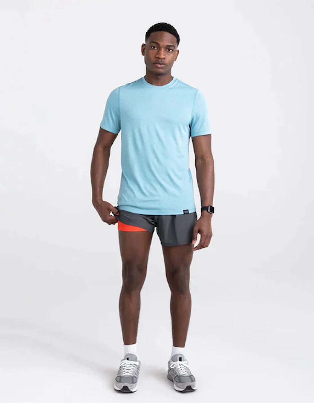 Men's Hightail Running 2in1 Shorts Graphite