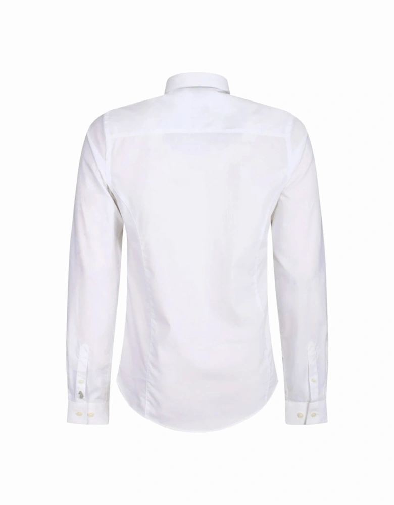 Luke Mainline Butchers Shirt White