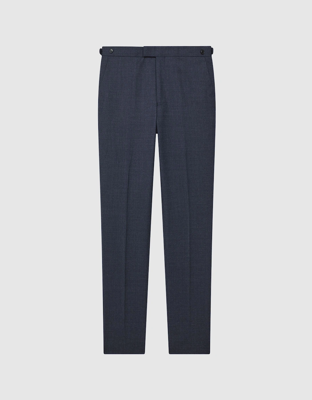 Slim Fit Wool Textured Trousers, 2 of 1