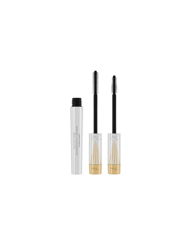 Masterpiece 2-in-1 Lash WOW Volume and Length Mascara - 001 Black 7ml