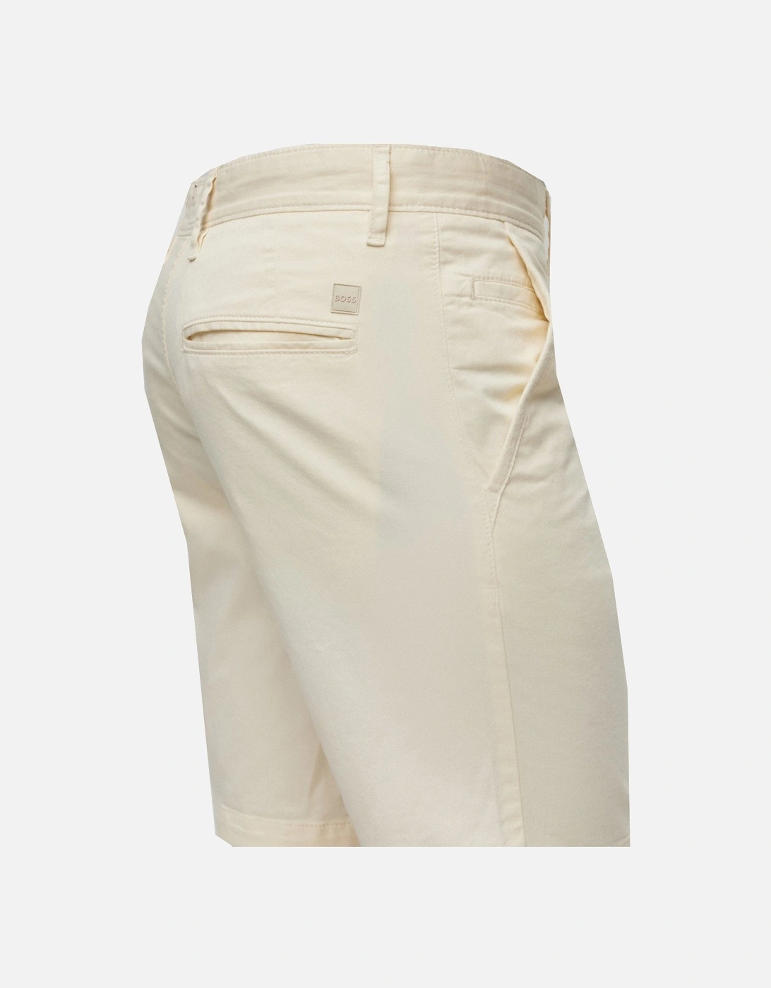 Men's Light Beige Schino Slim fit Short.