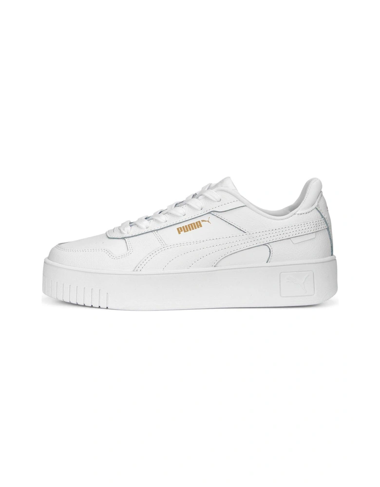 Womens Carina Street Trainers - White