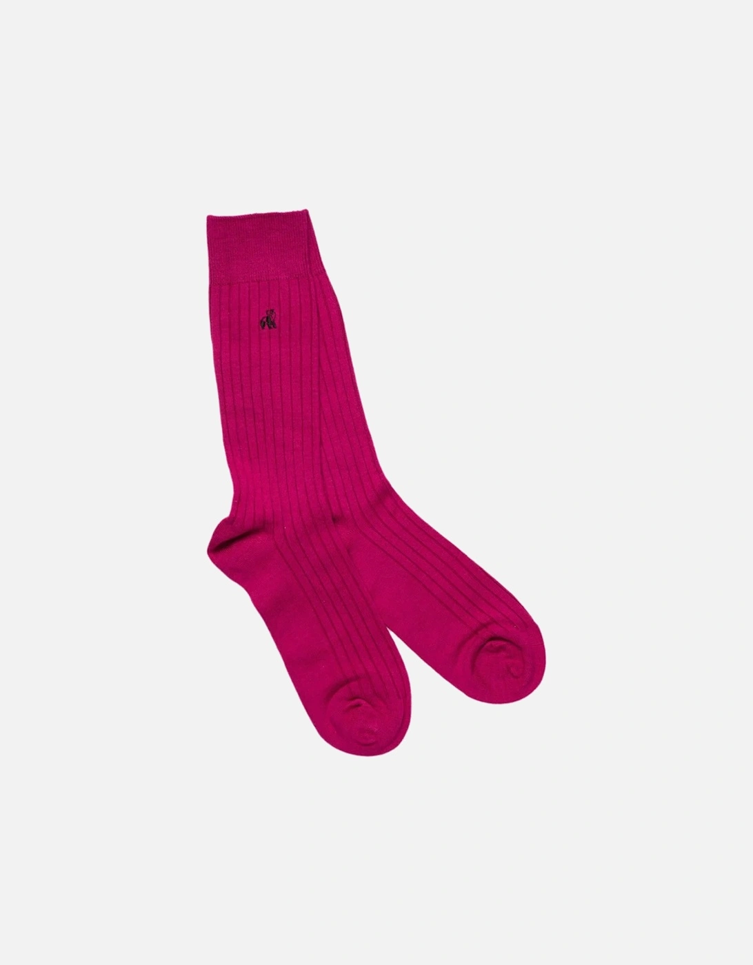 Bamboo Socks Cerise, 3 of 2