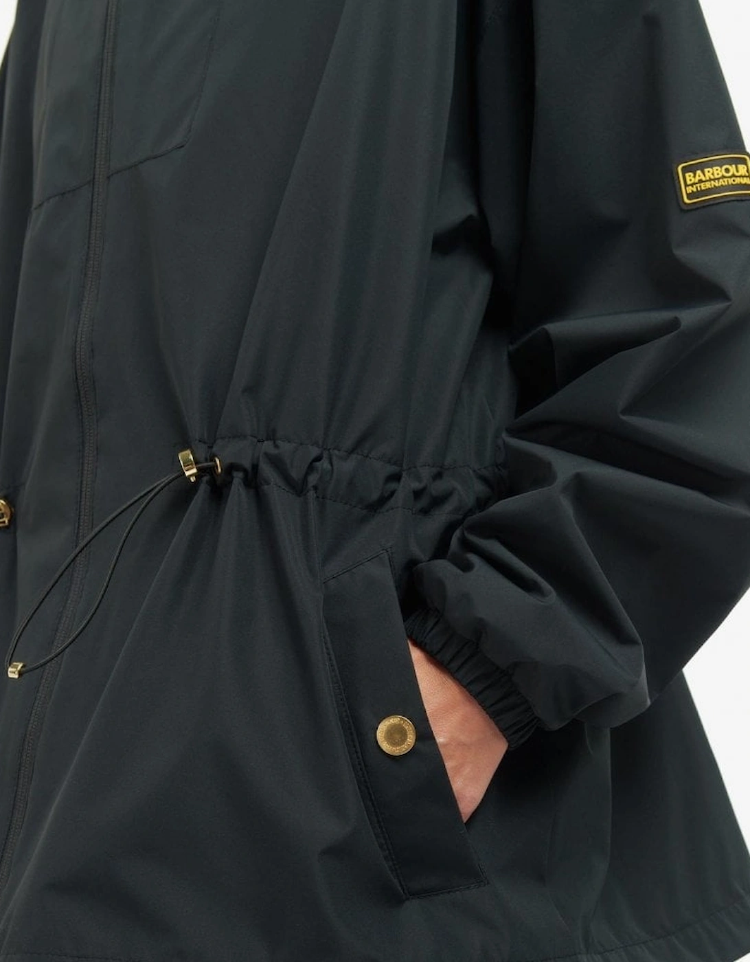 International Women's Black Valtteri Showerproof Jacket.