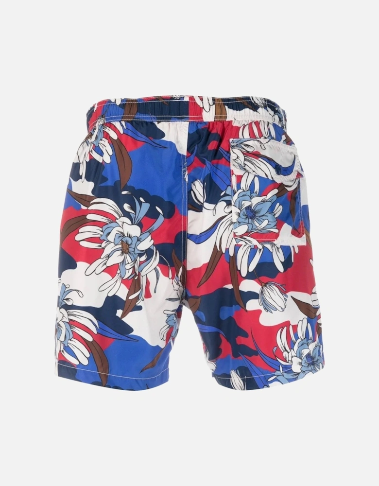 Seasonal Print Swimshorts Blue/ Multicolour
