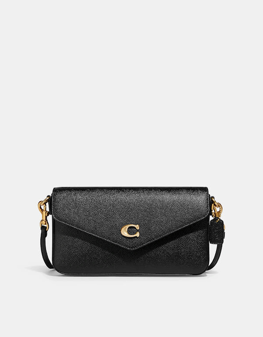 Wyn Crossgrain Leather Crossbody - Black, 2 of 1