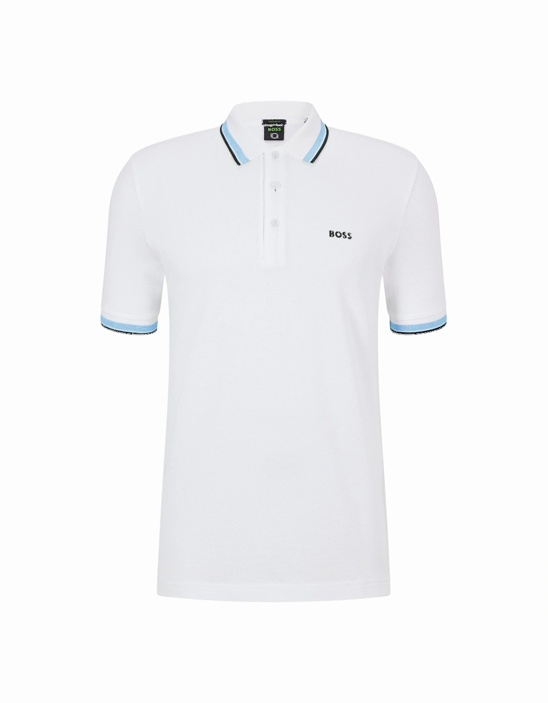 Men's White Paddy Polo Shirt., 3 of 2