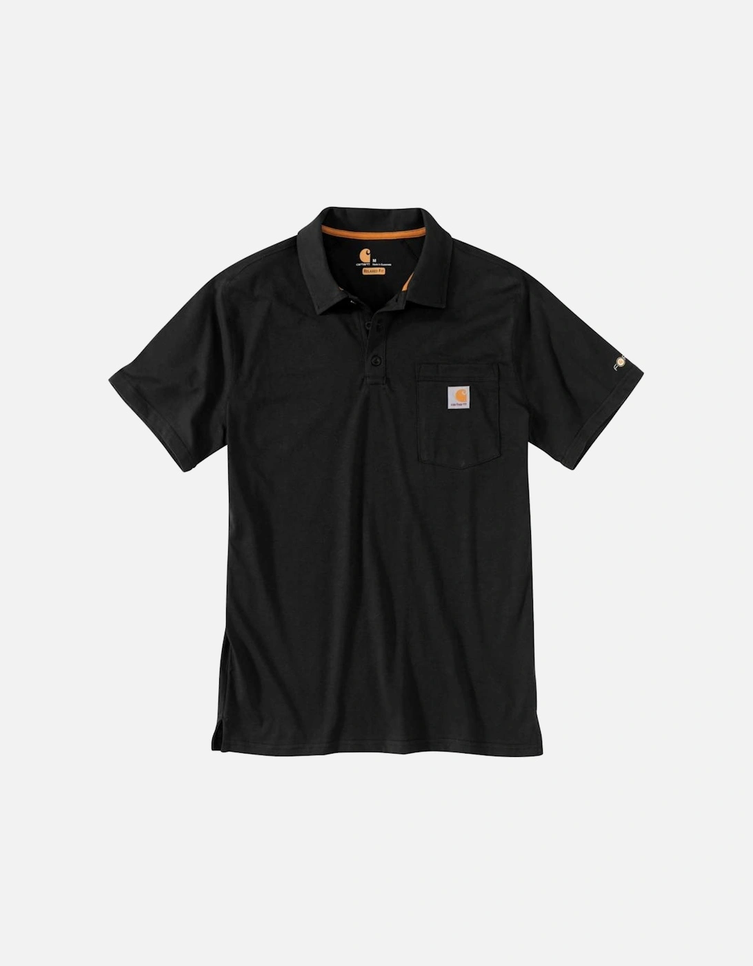 Carhartt Mens Force Cotton Delmont Pocket Polo T Shirt Tee, 2 of 1