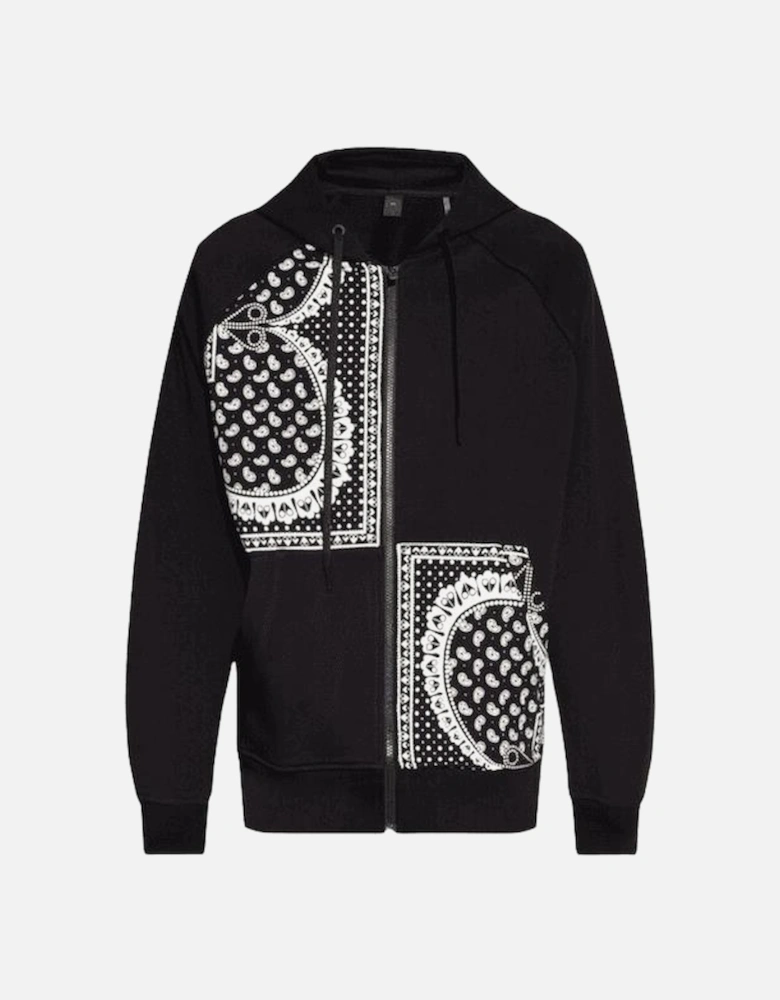 Cotton Cole Bandana Full Zip Hoodie