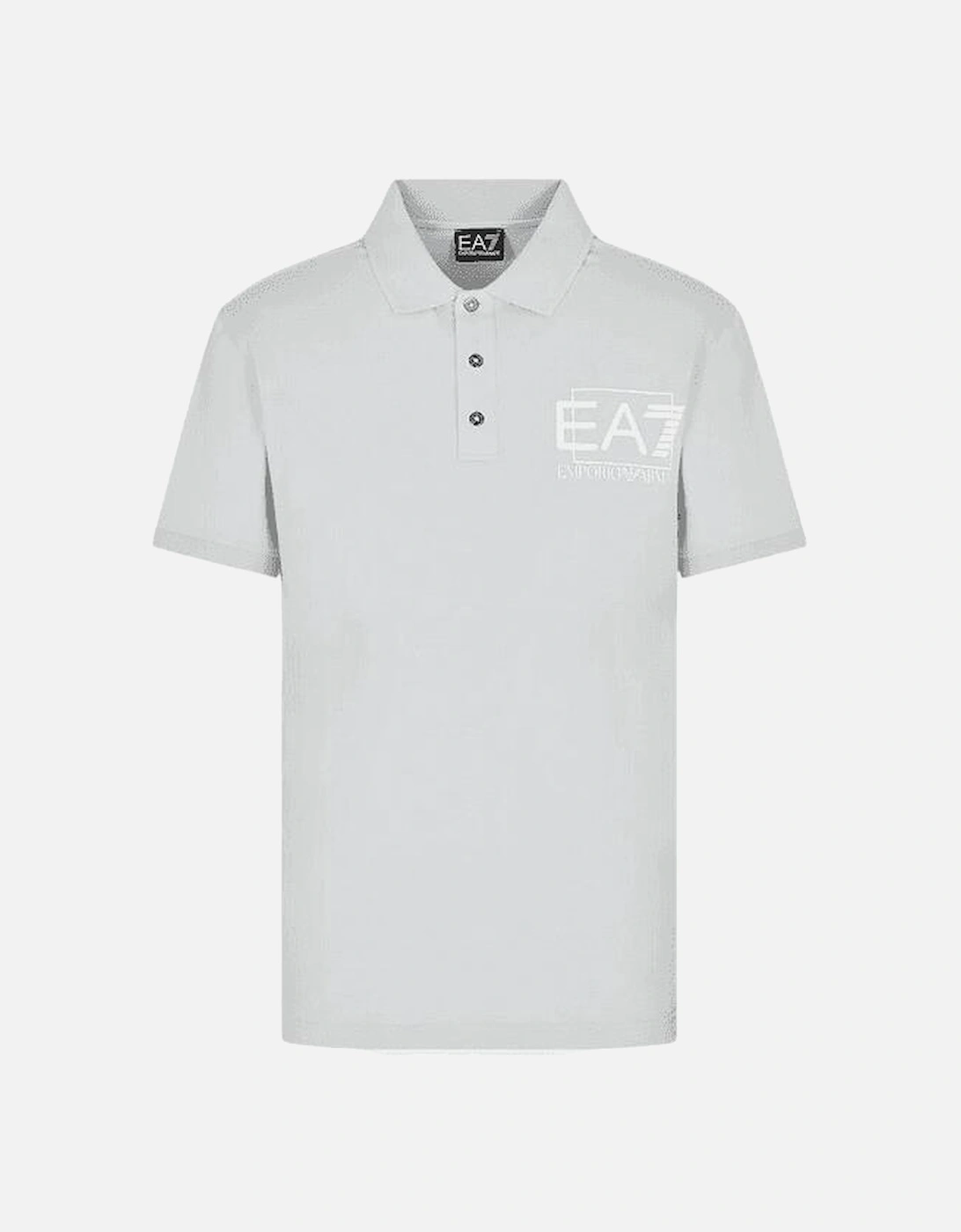 Cotton Rubberised Oyster Mushroom Short Sleeve Polo, 4 of 3