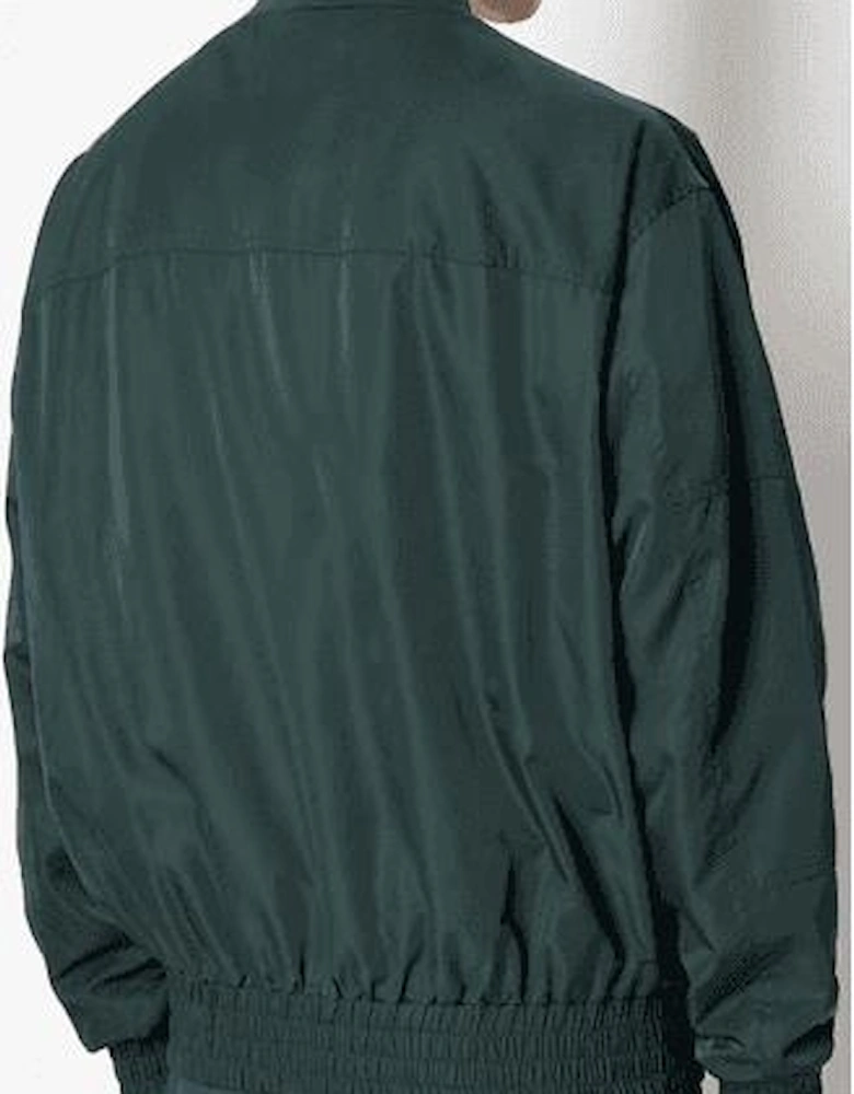 Lightweight Blouson Zip Up Green Gables Bomber Jacket