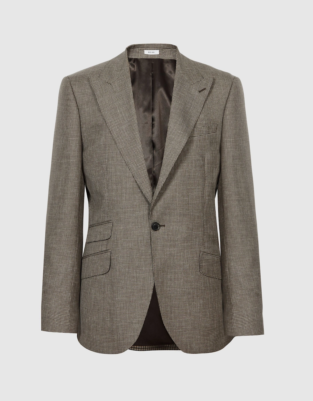 Single Breasted Puppytooth Blazer, 2 of 1