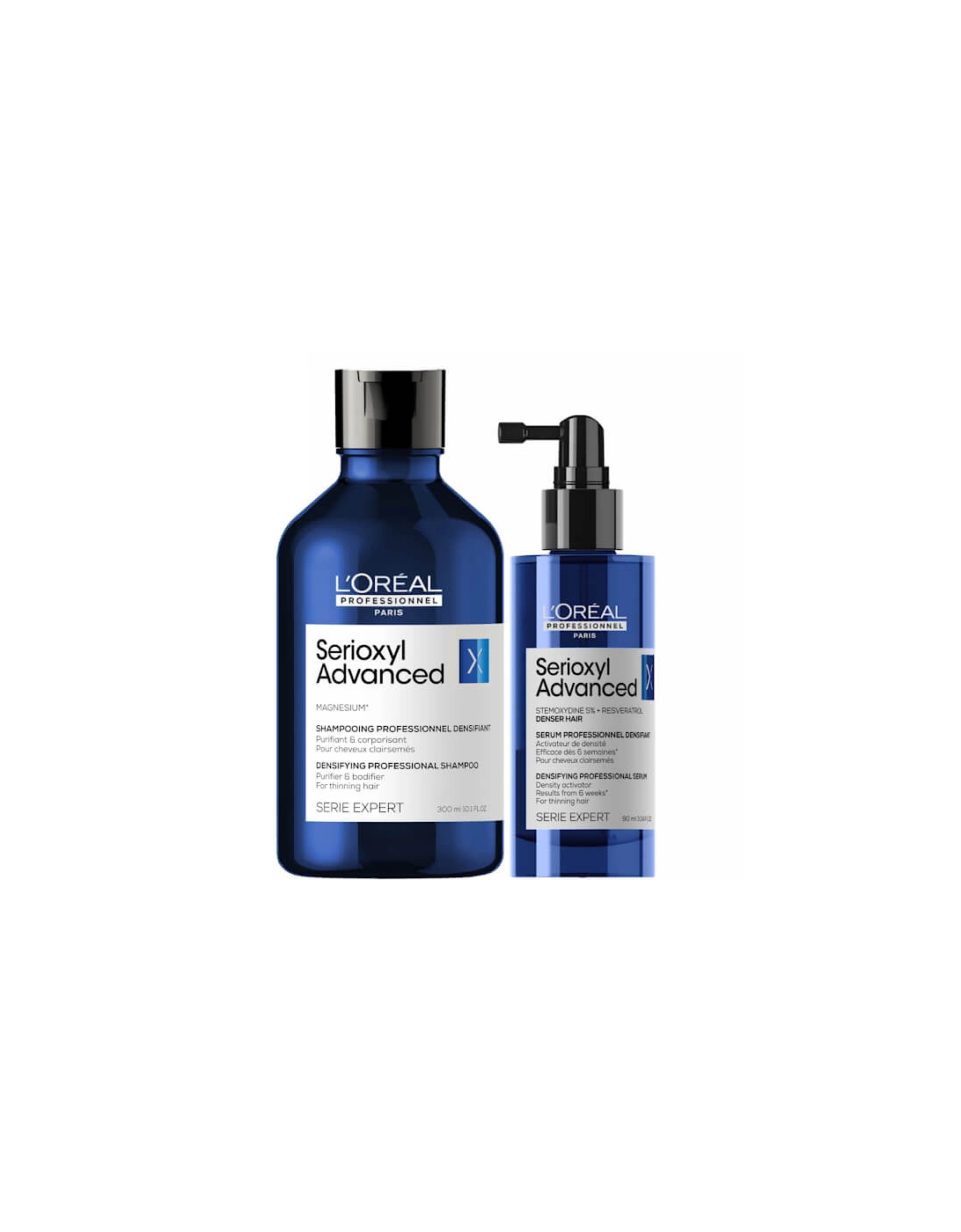 Professionnel Serié Expert Scalp Advanced Shampoo and Hair Thinning Serum Duo, 2 of 1