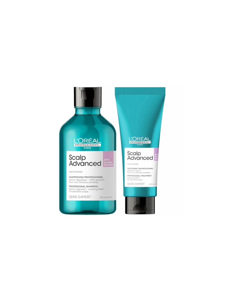 Professionnel Serié Expert Scalp Advanced Anti-Discomfort Hair Shampoo and Treatment Duo