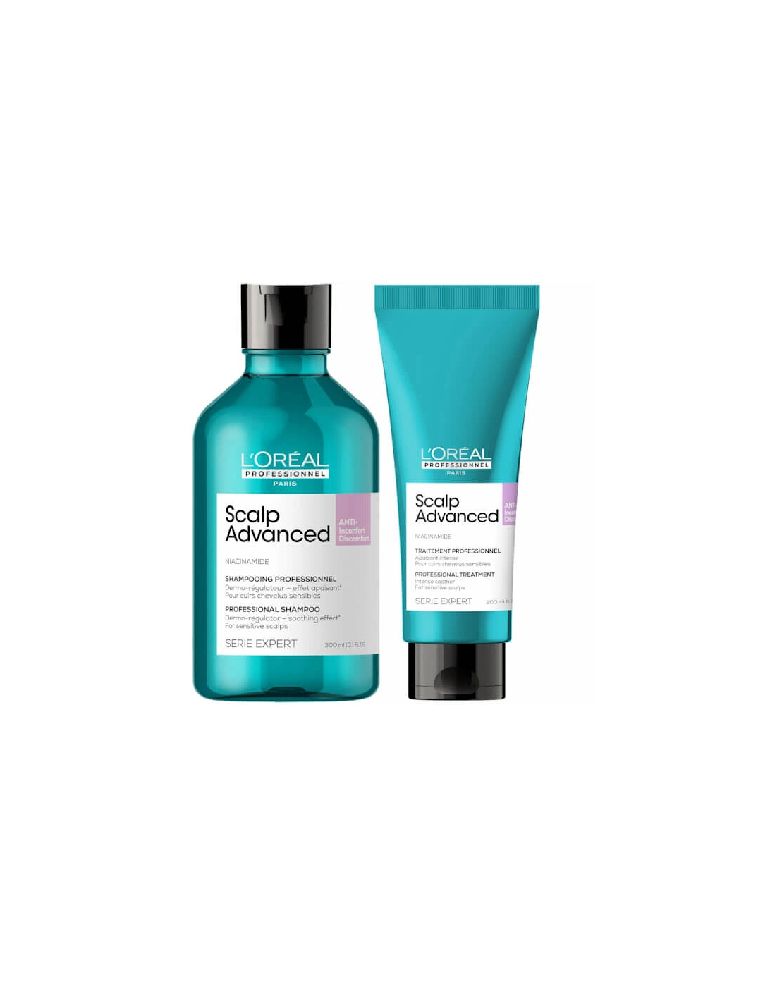 Professionnel Serié Expert Scalp Advanced Anti-Discomfort Hair Shampoo and Treatment Duo, 2 of 1