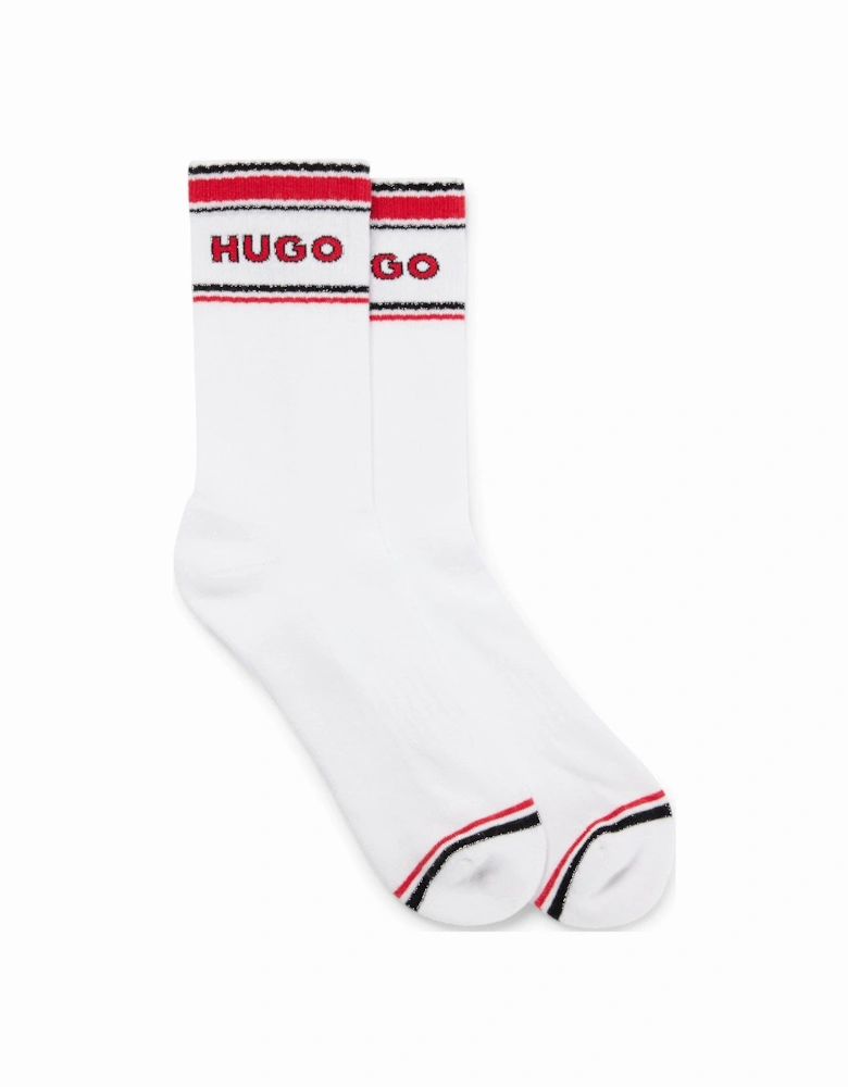 2P QS VARSITY CC Socks 100 White