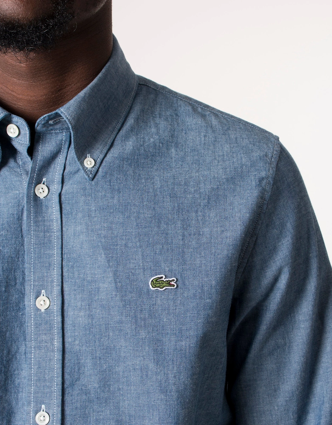 Slim Fit Denim Woven Shirt