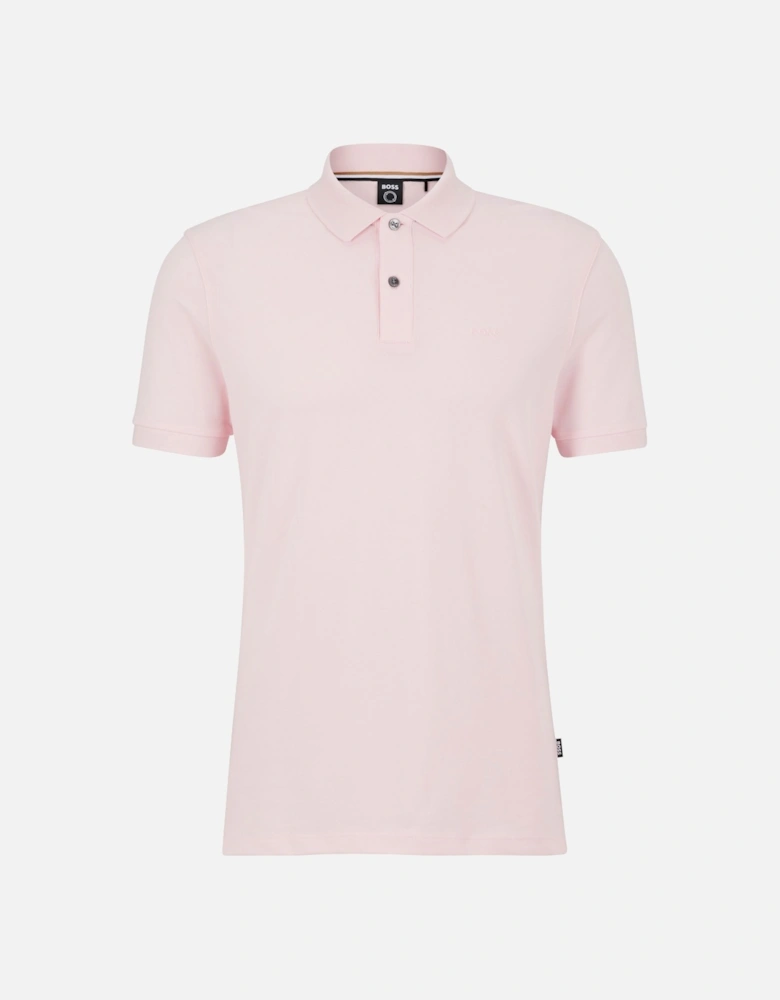 Boss Pallas Polo Shirt Open Pink