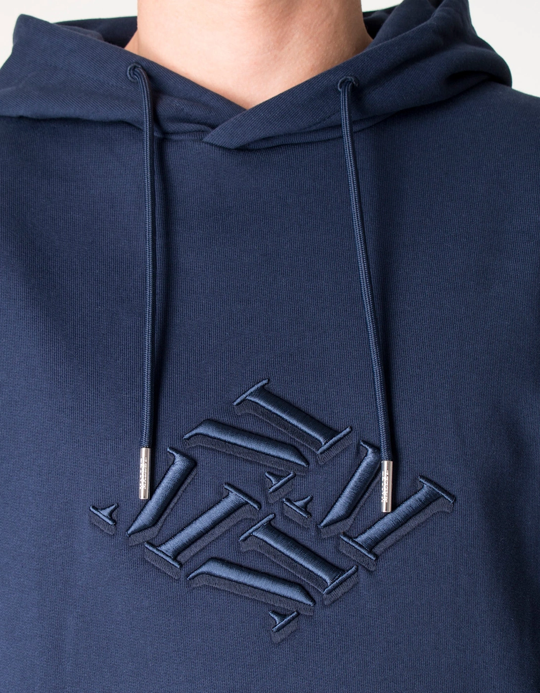 Oversized 4M Embroidered Logo Hoodie