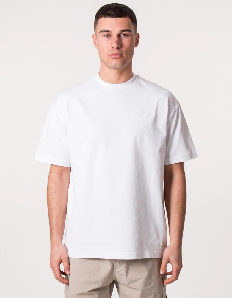 Oversized 4M Embroidered T-Shirt