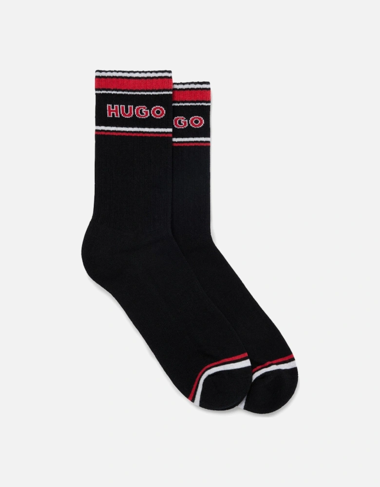 2P QS VARSITY CC Socks 001 Black