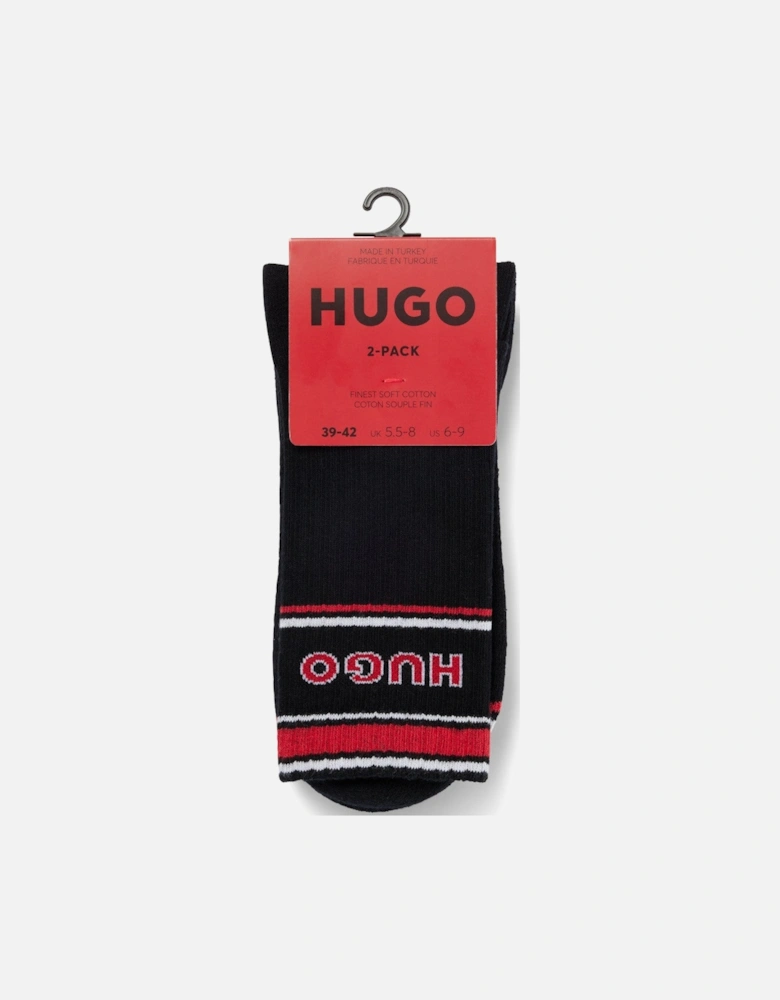 2P QS VARSITY CC Socks 001 Black