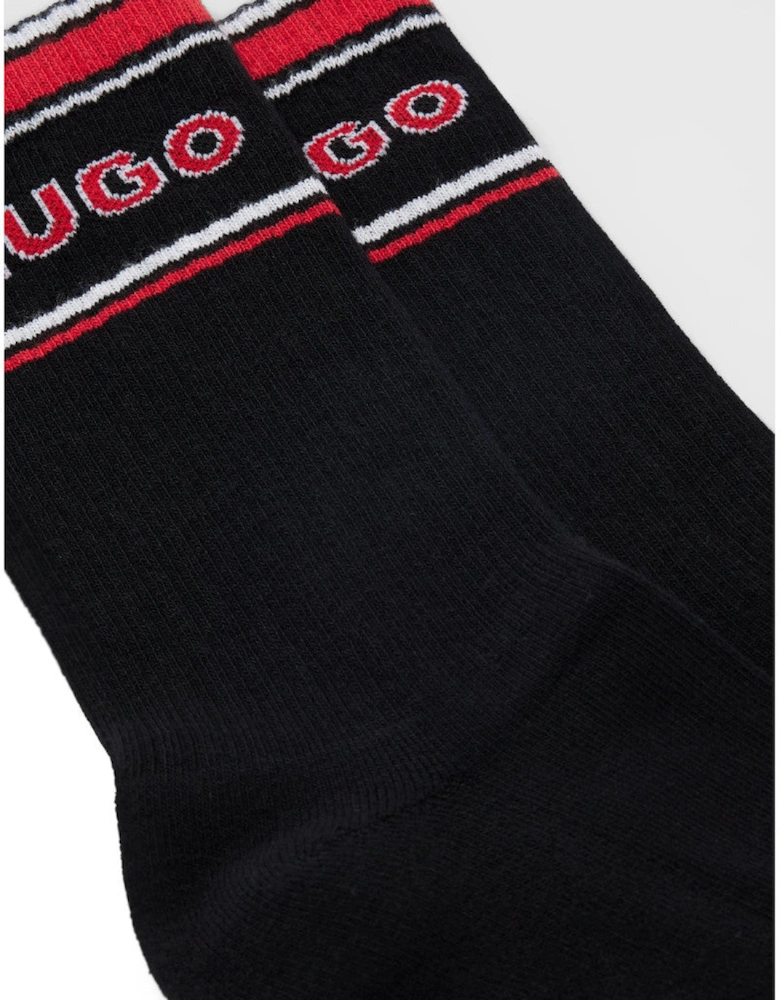 2P QS VARSITY CC Socks 001 Black