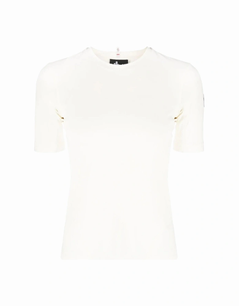 Women Branded T Shirt White