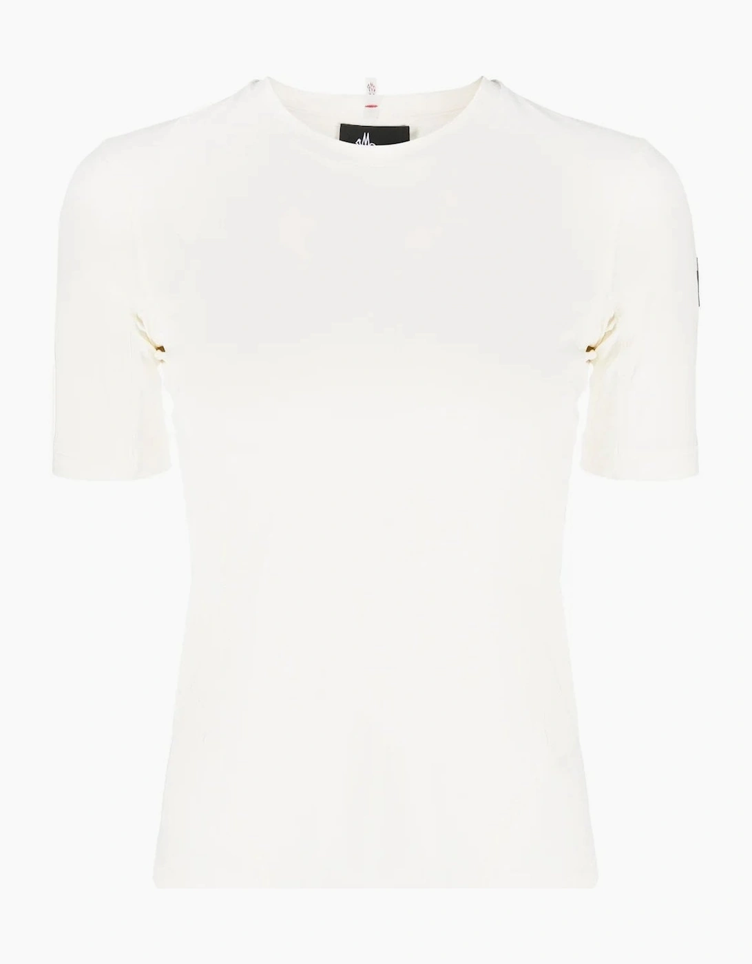 Moncler Women's Women Branded T Shirt White - Size: 14