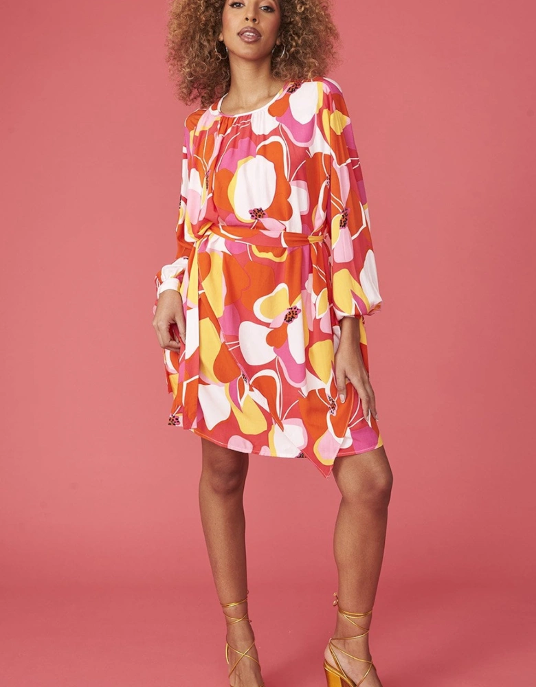 Florence Floral Midi Dress