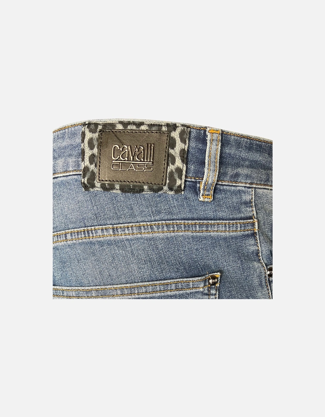 Cavalli Class Slim Fit Jeans St. Wash