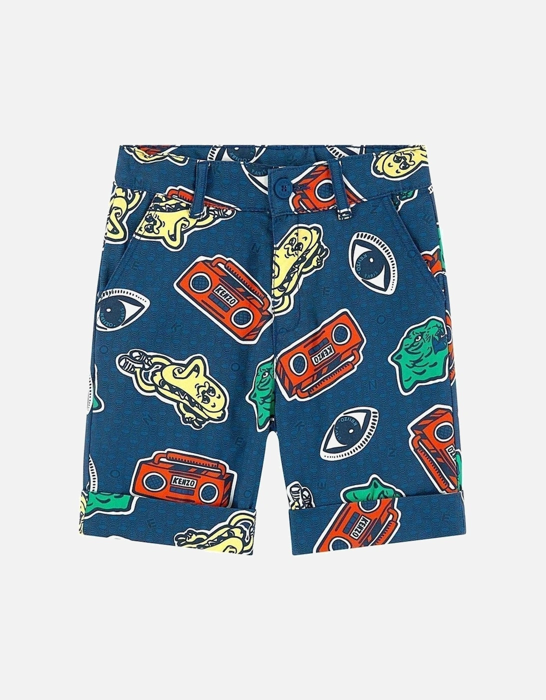 Boys Blue Ferdinand Shorts, 3 of 2