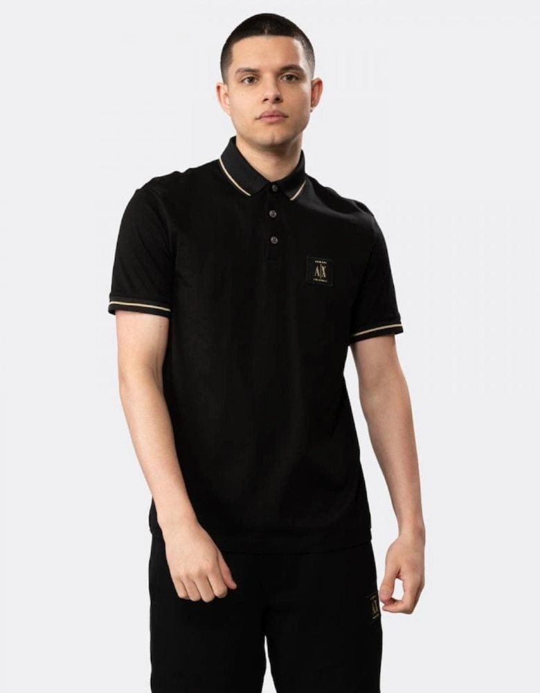 A|X Patch Logo Mens Polo Shirt