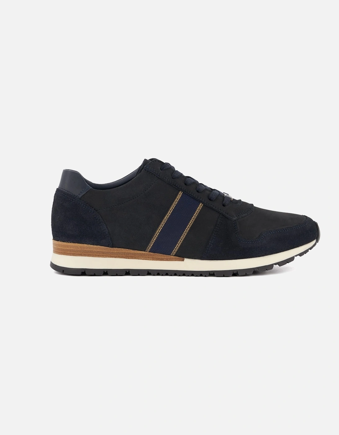 Mens Treck - Stripe-Detail Runner Trainers