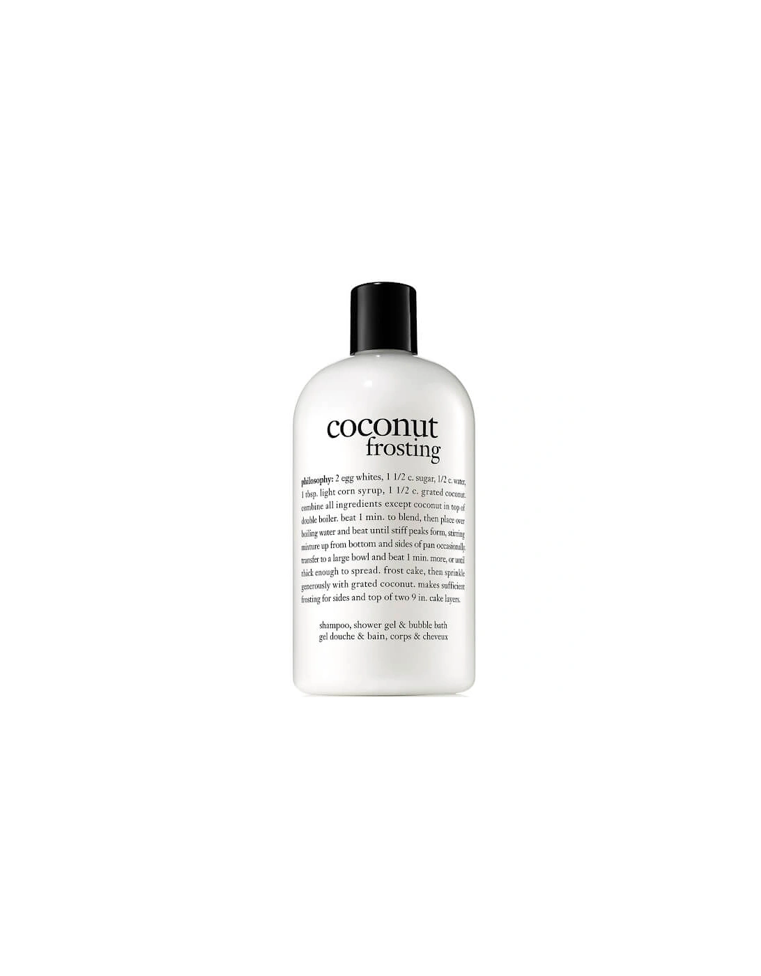 Coconut Frosting Shampoo, Bath and Shower Gel 480ml - philosophy, 2 of 1