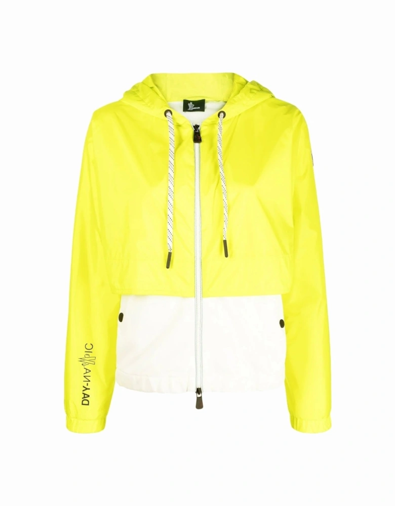 Womens Zip Up Jacket Yellow