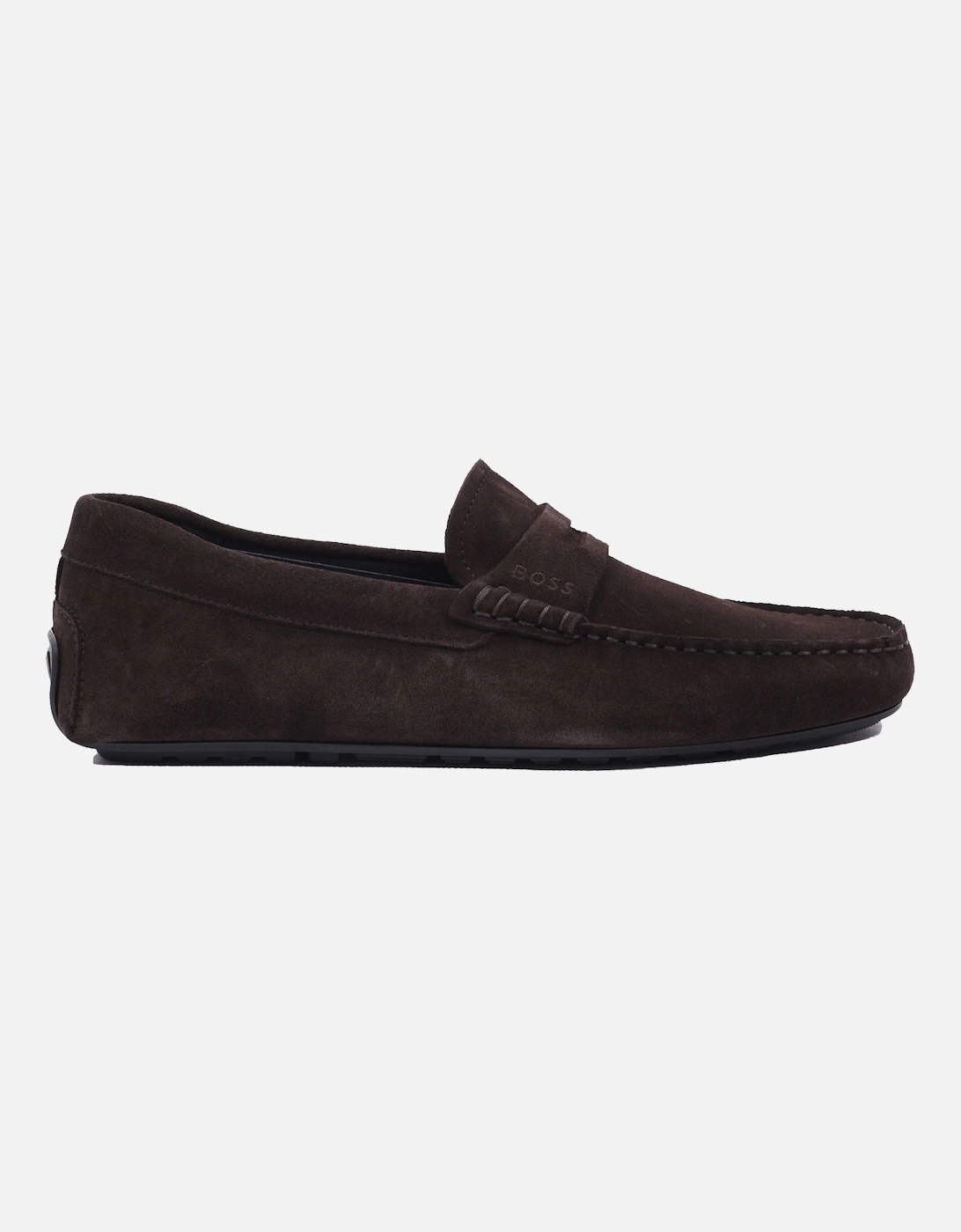 Boss Noel_mocc_sd Driving Shoe Dark Brown, 5 of 4