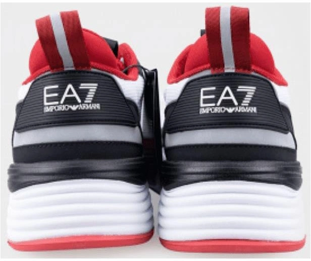 Reflective Red/White/Black Sneaker Trainer