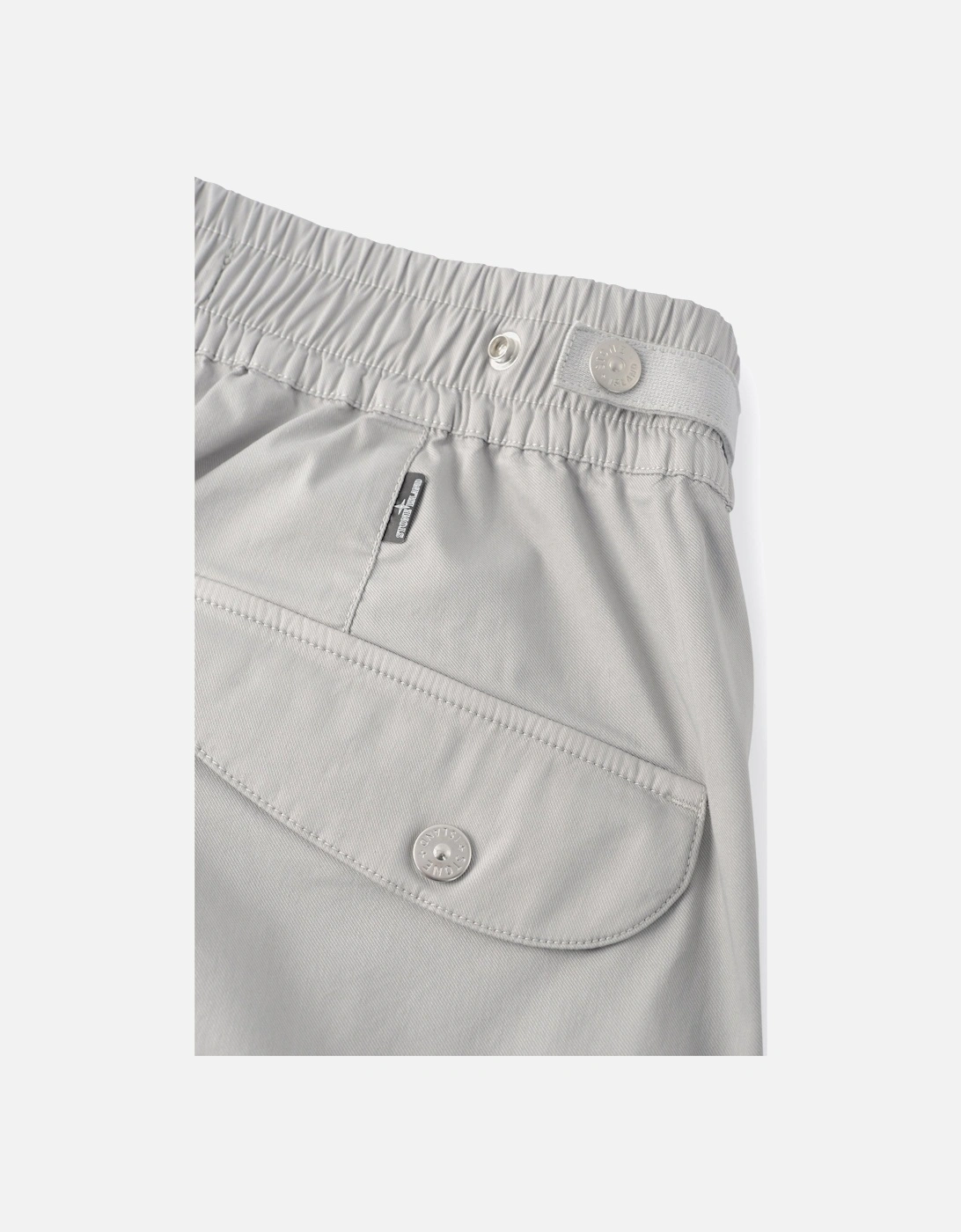 Cotton Pockets Shorts Grey