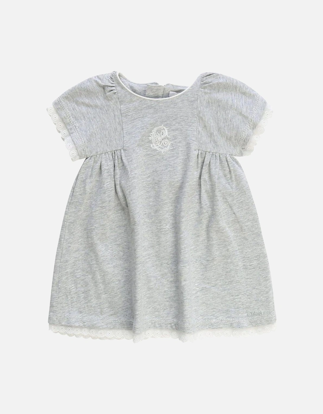Baby Grey Jersey Dress, 2 of 1