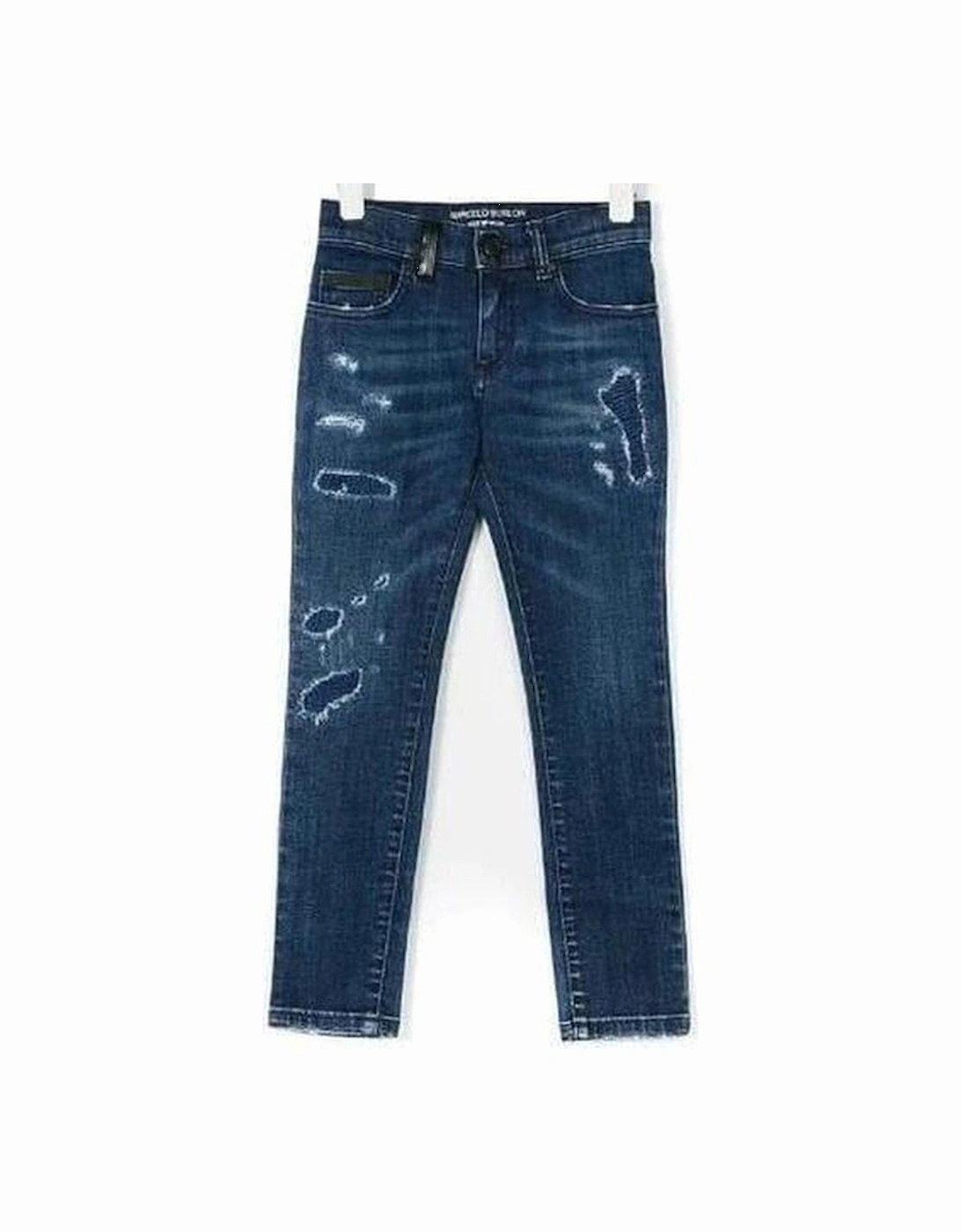 Boys Blue Denim Jeans, 2 of 1