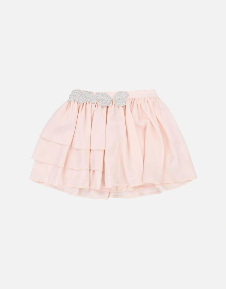 Girls Pale Pink Skirt