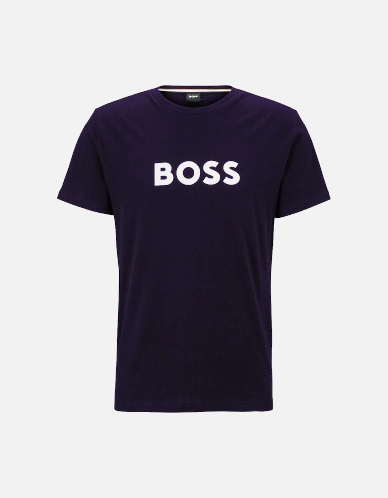 Boy's Navy Blue Bold Logo T-shirt