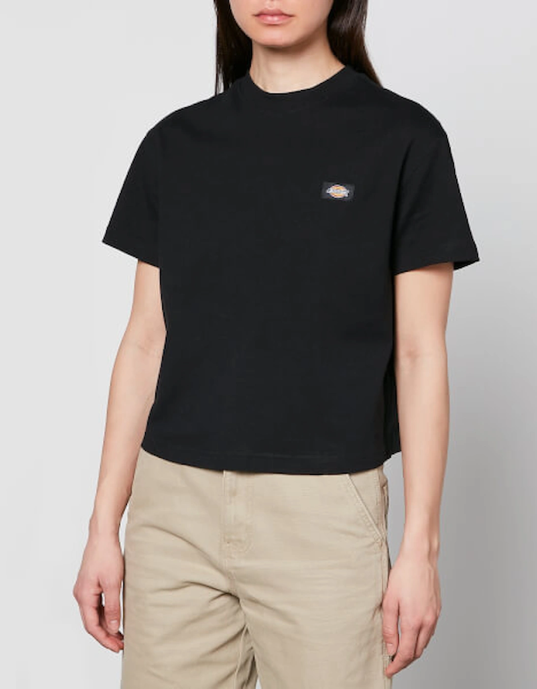 Oakport Boxy Short Sleeve Cotton-Jersey T-Shirt, 2 of 1