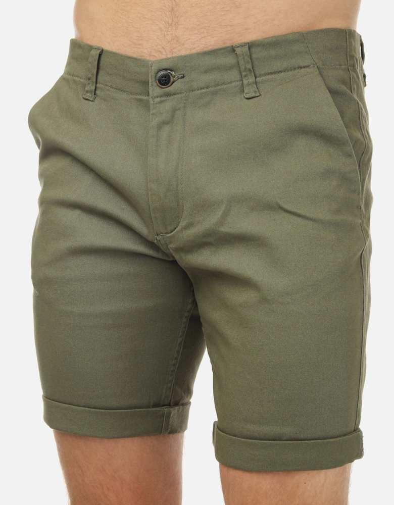 Mens Basic Chino Shorts