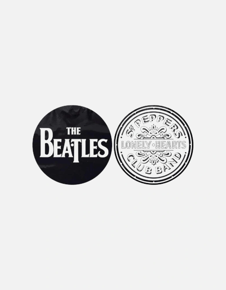 Sgt Pepper Drum Drop T Logo Turntable Slipmat Set (Pack of 4)