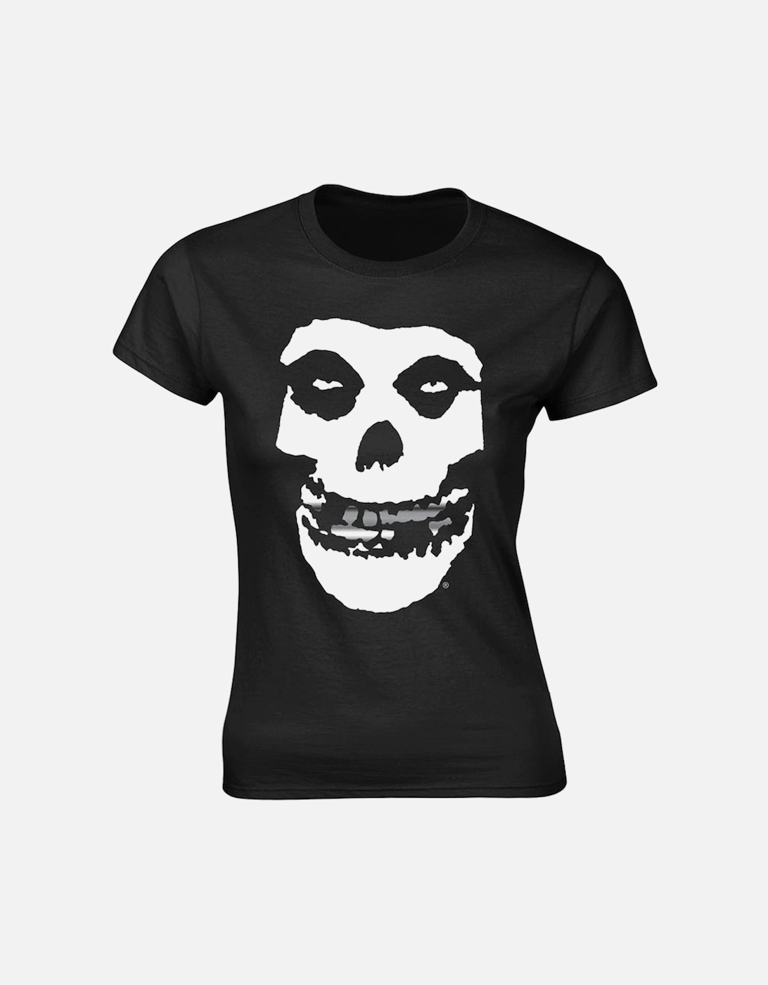 Womens/Ladies Skull Teeth T-Shirt, 3 of 2